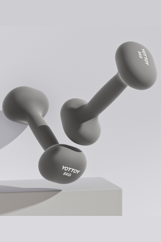 Coated Dumbbell Set - YOTTOY